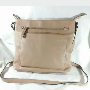 Target Brand Tan Faux Leather Professional Shoulde